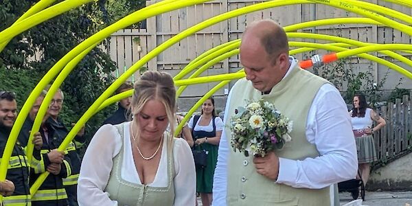 Hochzeit bei der FF Kaumberg