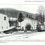 ID: 226513, Abriss Wasserturm am Bahnhof Kaumberg (1973), Urheber: unbekannt, Besitzer: Museum Kaumberg