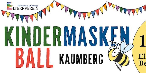 Komm zum Kaumberger Kindermaskenball!