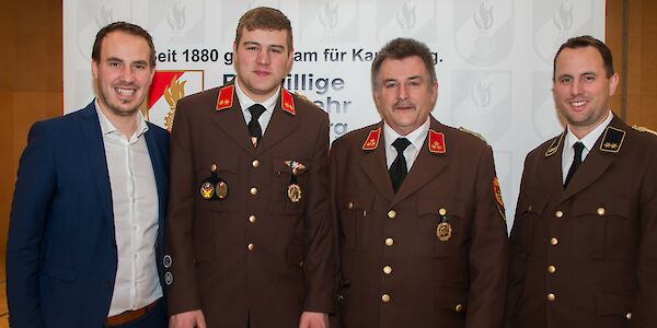 Feuerwehr Kaumberg wählte bei Mitgliederversammlung neues Kommando