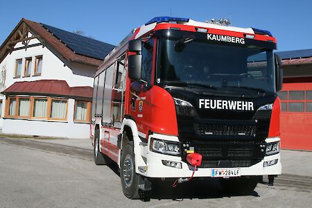 Titelbild von Frischer Wind im Fuhrpark: Neues HLF für die Feuerwehr Kaumberg