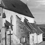 Kirche in den 1940er-Jahren (Bild: Schneider